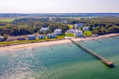 Heiligendamm mit Grand Hotel und Neuaufbau der Villen