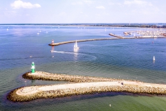 Warnemünde und Hafeneinfahrt