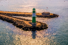 Warnemünde und Leuchtturm